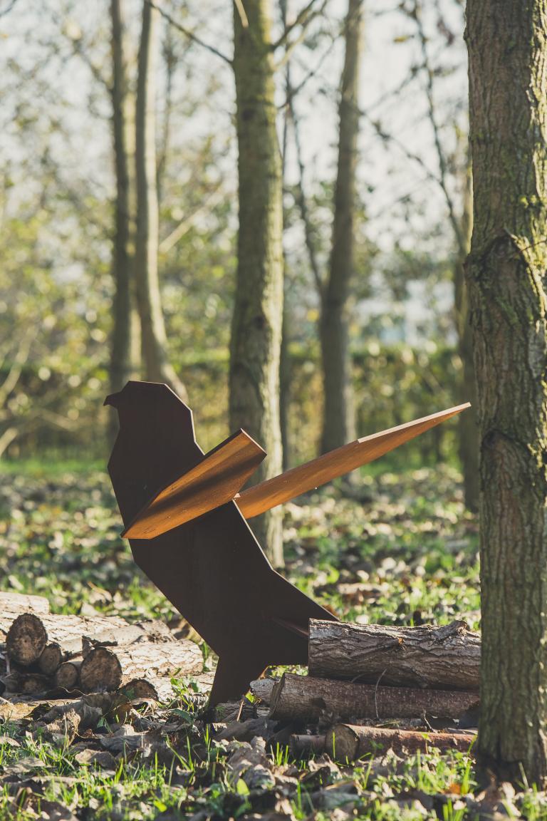 noRdic outdoor falcon corten steel weathering steel