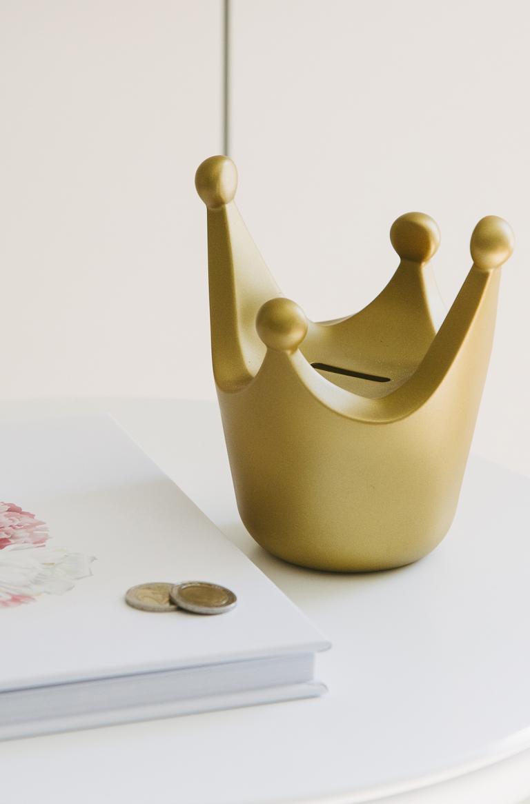 Royal couronne tirelire small Atelier Pierre Junior