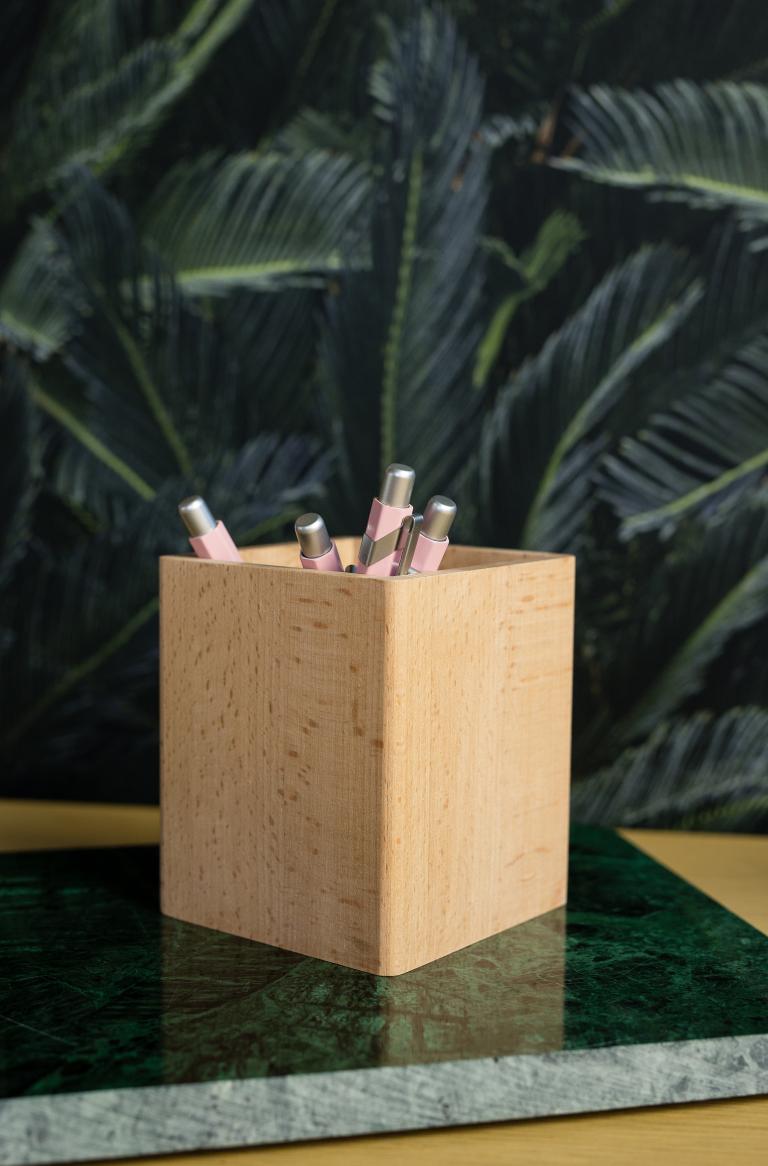 WO+RK BOX II with lid cardholder cork 