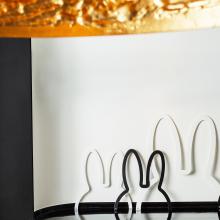 miffy "Wall" Art I 100% fabriqué en Belgique I oreilles en métal I small